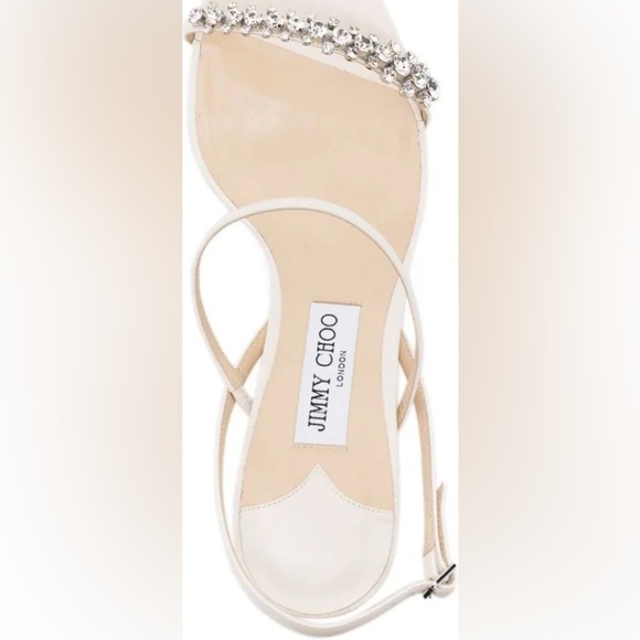 Jimmy Choo Meira 85 Latte Heels - Picture 2 of 8